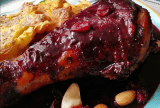 Paso a paso para preparar pernil de pavo en salsa de arándanos