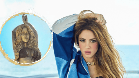 Estatua de Shakira fue develada en Barranquilla: reacción de sus padres conmovió