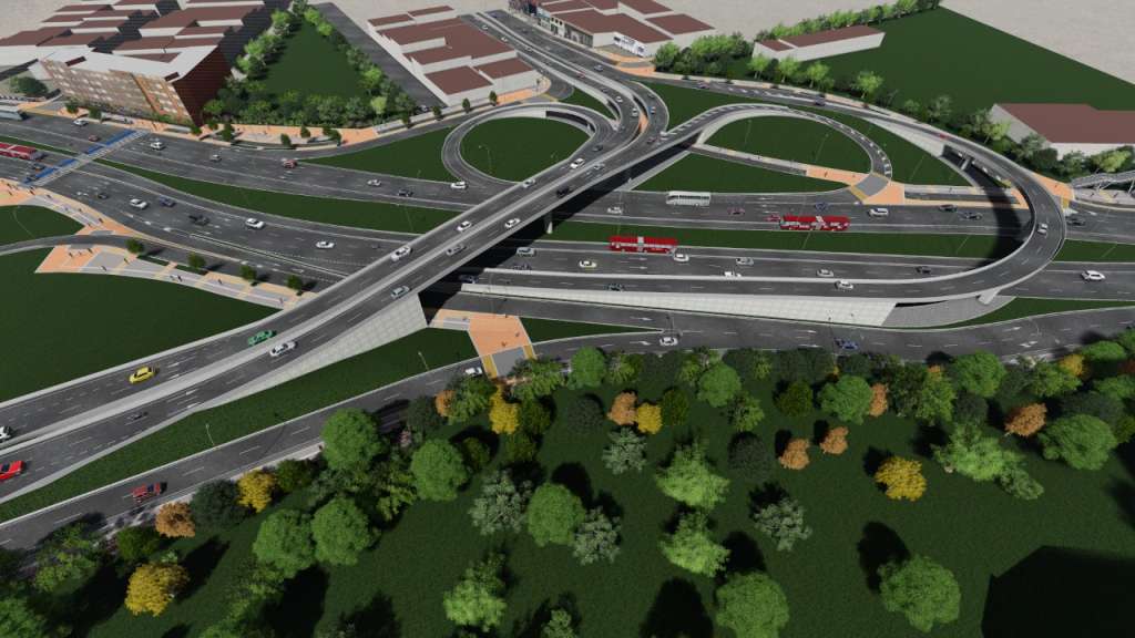 Previsión de la Av. El Rincón // Cortesía de Distrito