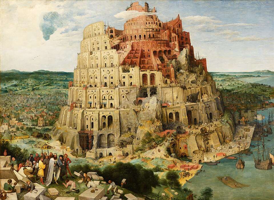 The Tower of Babel.Pieter Bruegel the Elder