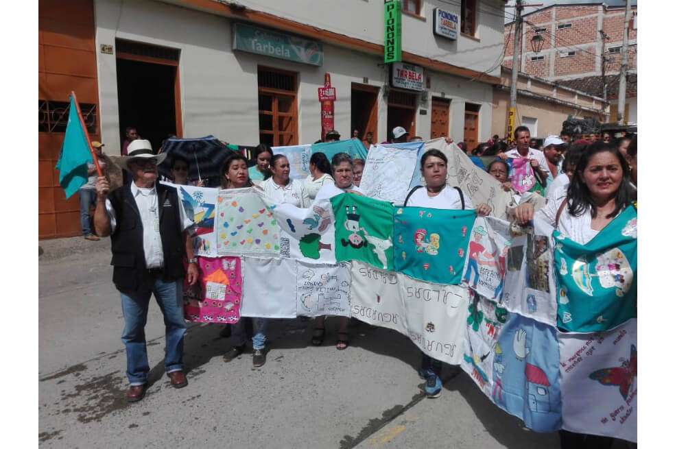 “Yo los hago responsable a ellos dos por lo que llegue a pasarle a la gente del pueblo”, dijo el líder social. / Cortesía