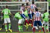 Atlético de Madrid goleó al Wolfsburgo en partido de pretemporada