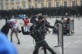 Cinco heridos dejaron disturbios en Bogotá durante marchas del Día del Trabajo