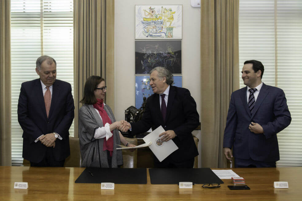 En abril de 1948 Bogotá fue sede de la Conferencia Interamericana en la que se firmó la carta fundacional de la OEA. / Twitter @OEA_oficial