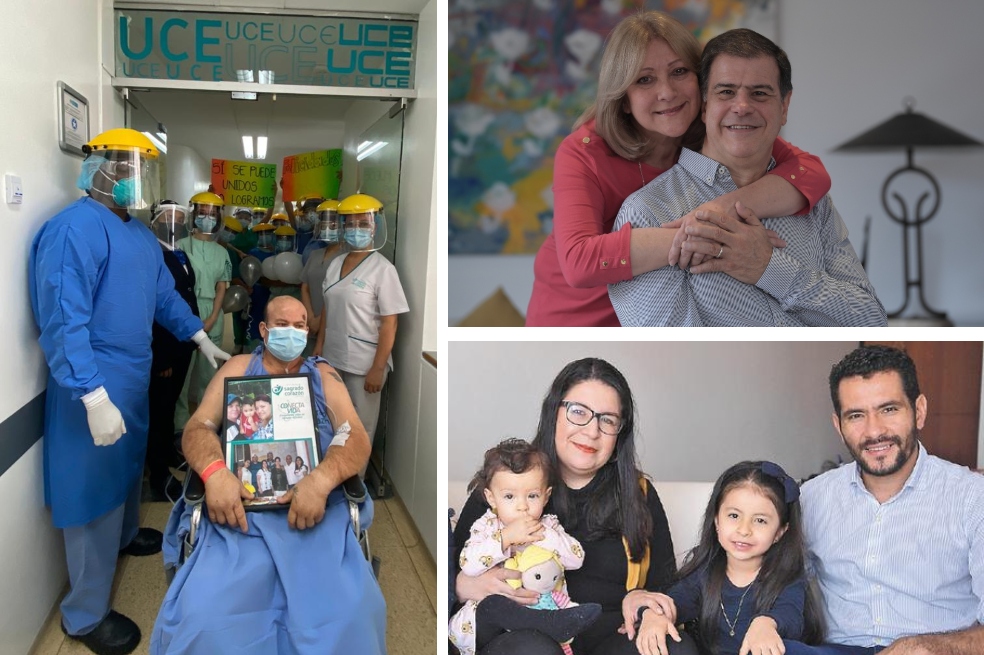Reynaldo Soto, Fernando González, Patricia Butterfield y Sandra Bermúdez son algunos de los 125.000 recuperados de coronavirus en el país.