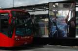 Choque entre tres buses de Transmilenio deja nueve heridos