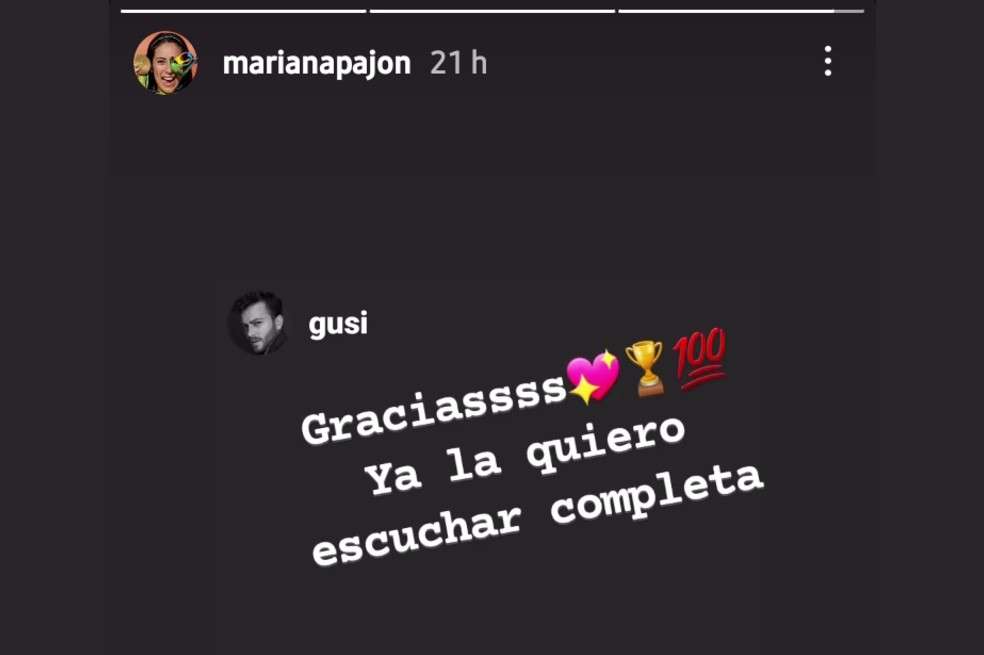 La respuesta de Mariana Pajón a la dedicatoria de Gusi.