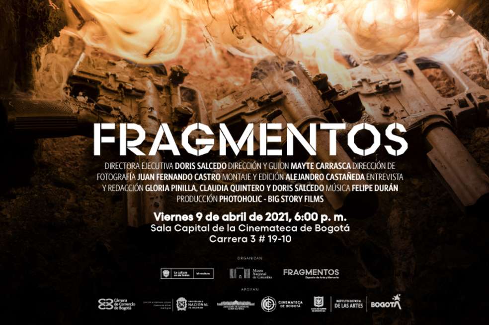 La proyección de "Fragmentos" contará con la participación virtual de Doris Salcedo, para conversar con el público luego de que termine el documental. La entrada es gratuita con aforo limitado.