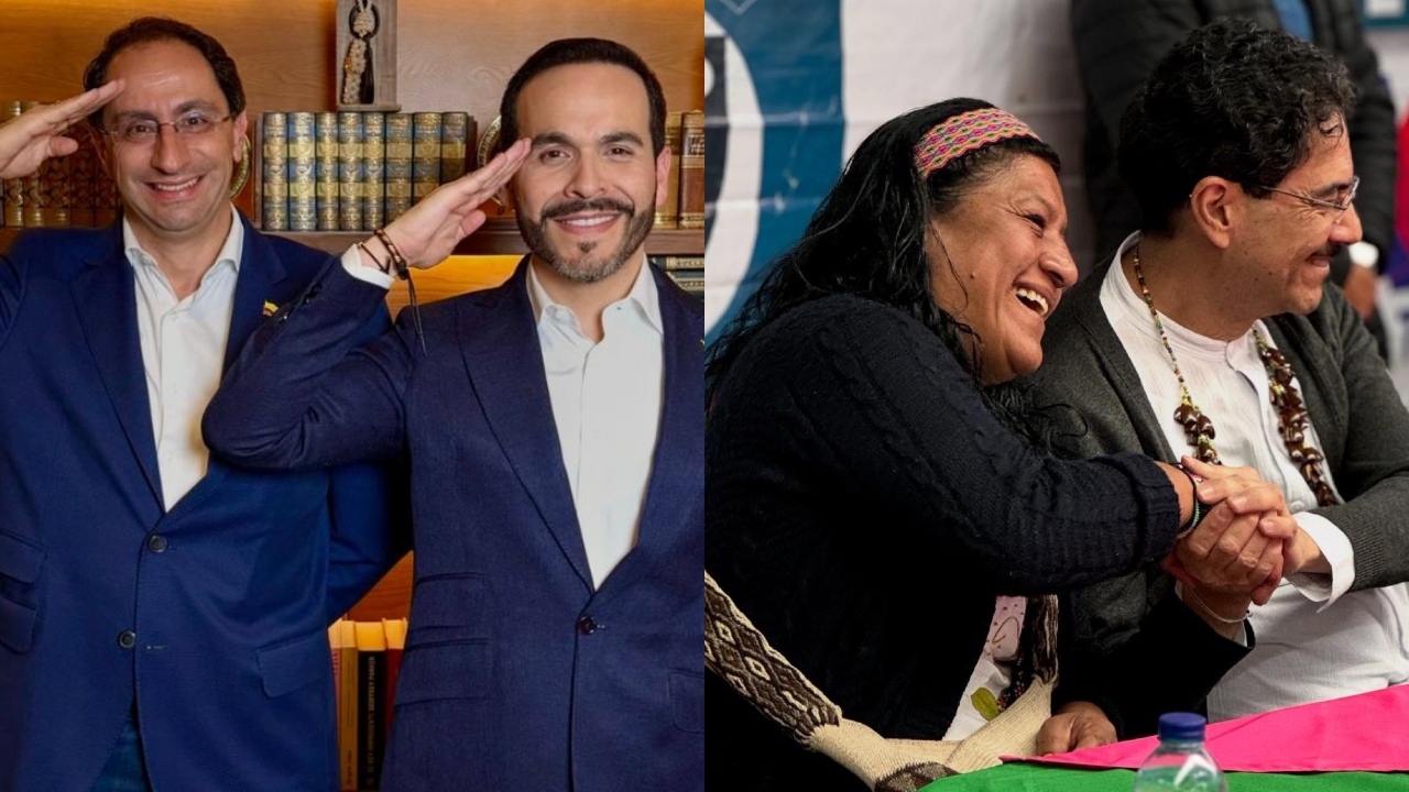 Abelardo de la Espriella va con José Manuel Restrepo e Iván Cepeda con Aida Quilcué