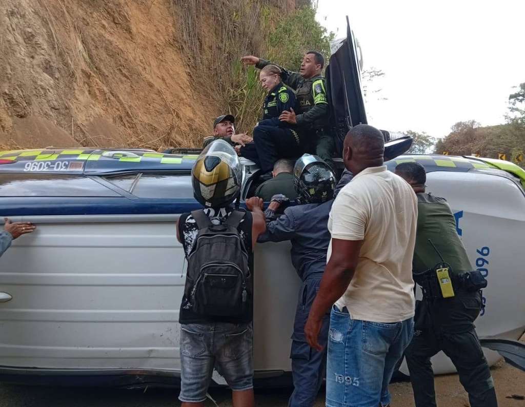 Accidente comandante de la Policía de Cali