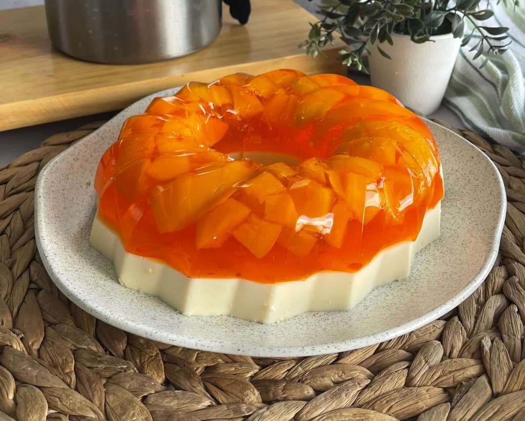 Gelatina de durazno