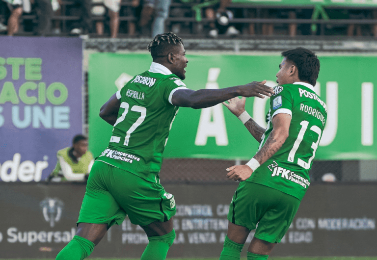 Atlético Nacional remontó y venció 2-1 a Águilas Doradas en Liga BetPlay: así está la tabla