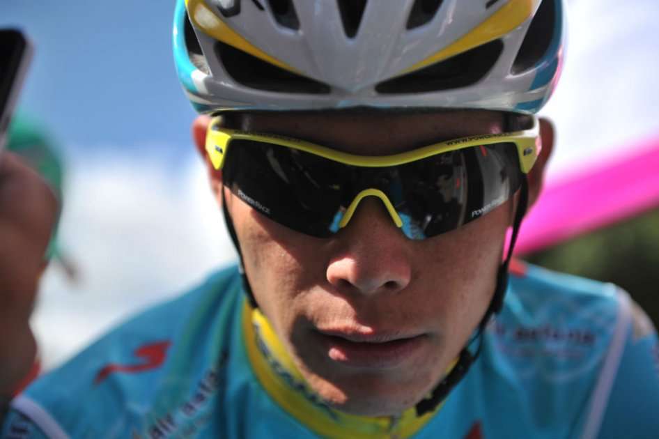 Miguel Ángel López se retiró de la Vuelta a España. Foto: Andrés Torres