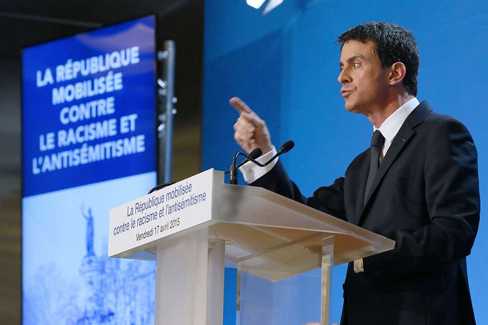 El primer ministro francés, Manuel Valls, presentó el nuevo plan de su gobierno. / AFP