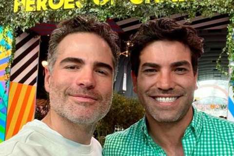 Roberto Manrique de ‘Sin senos sí hay paraíso’, terminó con su novio Oliver Ranft