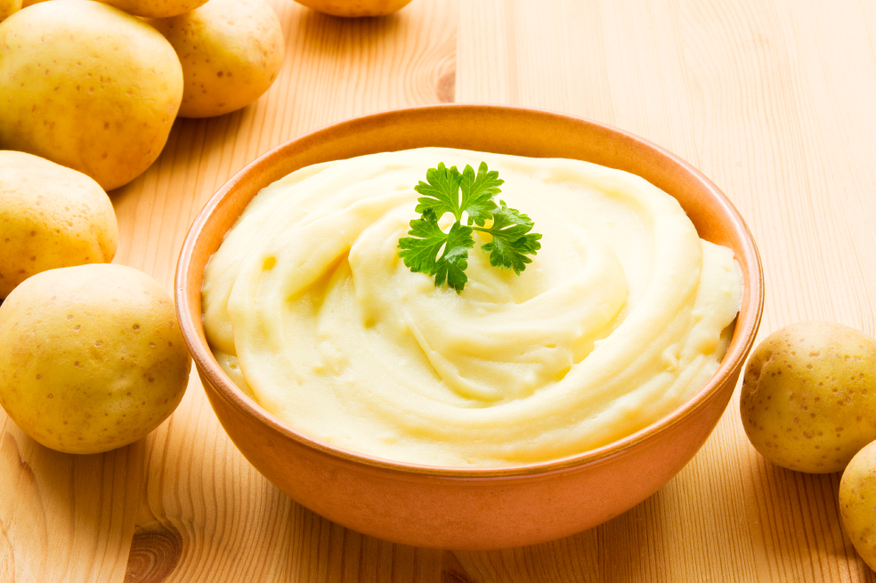 Receta para preparar puré de papa y no quede con grumos