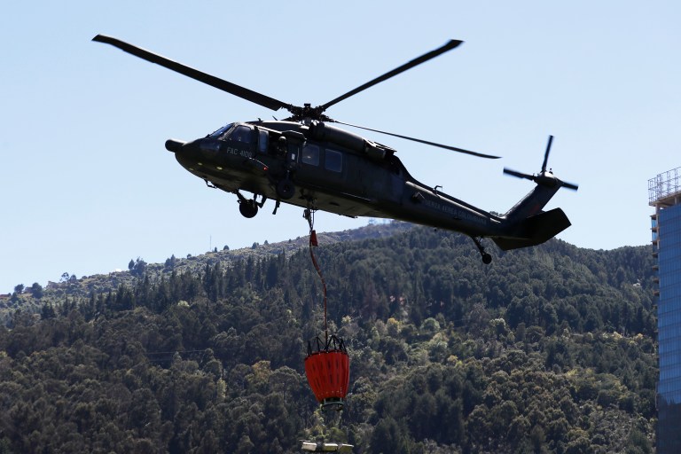 Fuerza Aeroespacial explica por qué no cuenta con aviones para apagar incendios