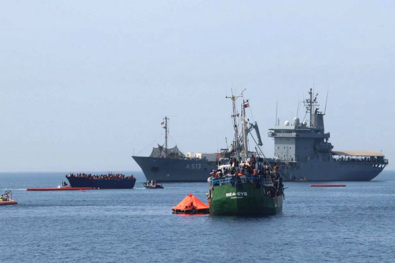 Unos 8.500 migrantes rescatados en el Mediterráneo en tres días