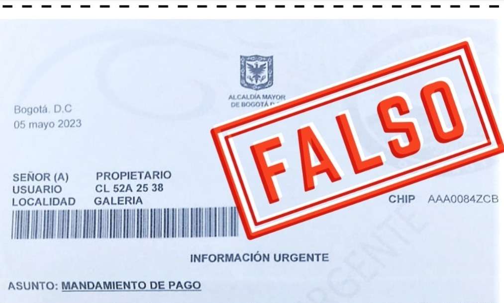 El Distrito invitó a la ciudadanía a verificar cualquier comunicación escrita o telefónica relacionada con estos cobros en los sitios web oficiales.
