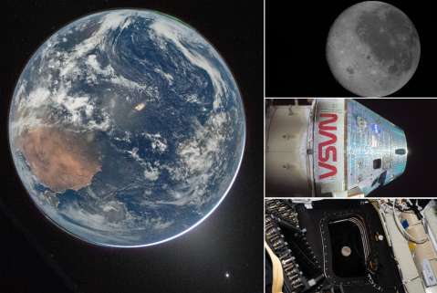 Las inolvidables imágenes que ha dejado la misión Artemis 2 en su viaje hacia la Luna
