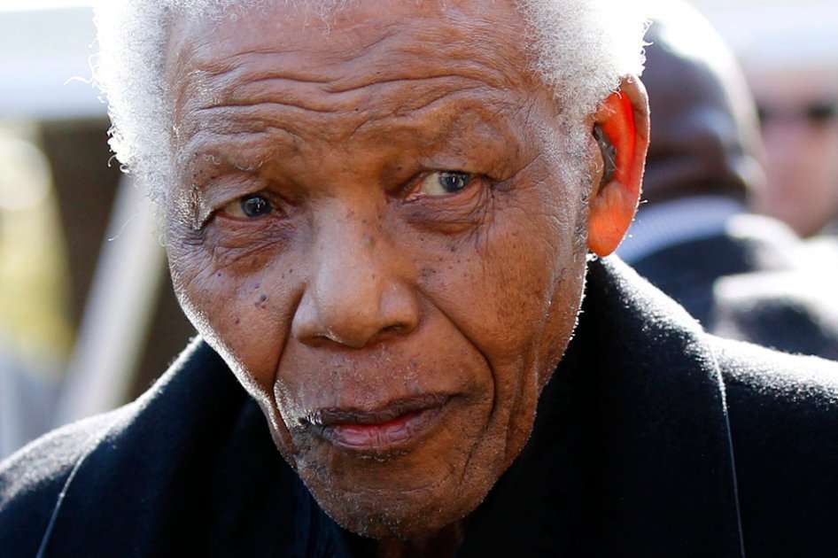 El expresidente sudafricano Nelson Mandela.
