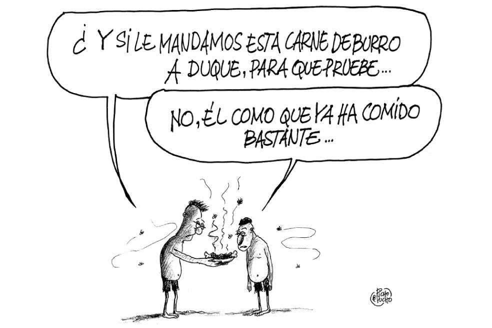 Caricatura de Thumor.