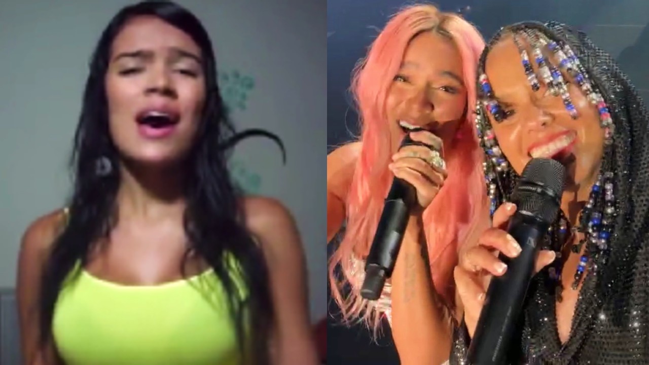 Karol G fue invitada al concierto de Alicia Keys en Bogotá y cantó “No one”