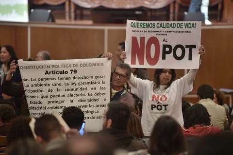 En imágenes: Distrito tiene el último concepto para radicar el POT en el Concejo