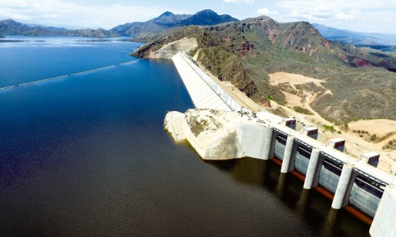 La inversión que se destinó para la construcción de la hidroeléctrica de El Quimbo superó los US$1.200 millones. / Cortesía
