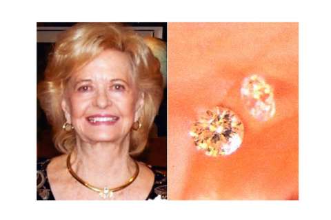 Mujer se traga un diamante de 5.000 dólares