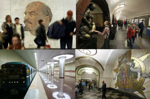Los 80 años del Metro de Moscú, la maravilla subterránea de la humanidad