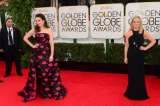Casi listo el escenario para la ceremonia de los Globo de Oro