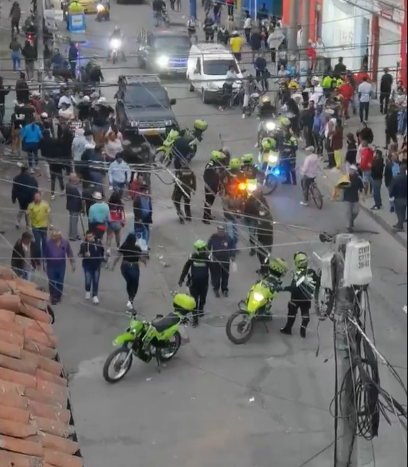 La explosión se produjo en inmediaciones de la carrera 11 con calle tercera.