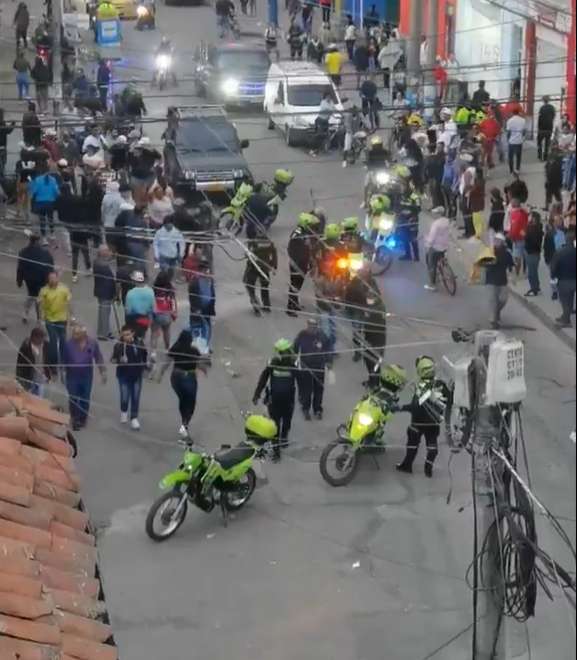 La explosión se produjo en inmediaciones de la carrera 11 con calle tercera.