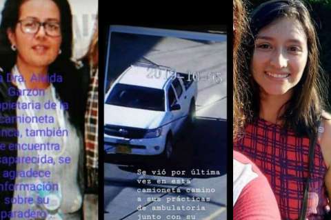 Buscan a estudiante y profesora desaparecidas en Sibaté el pasado fin de semana