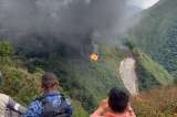 Reportan grave accidente en la vía al Llano: tractomula con nafta se incendió