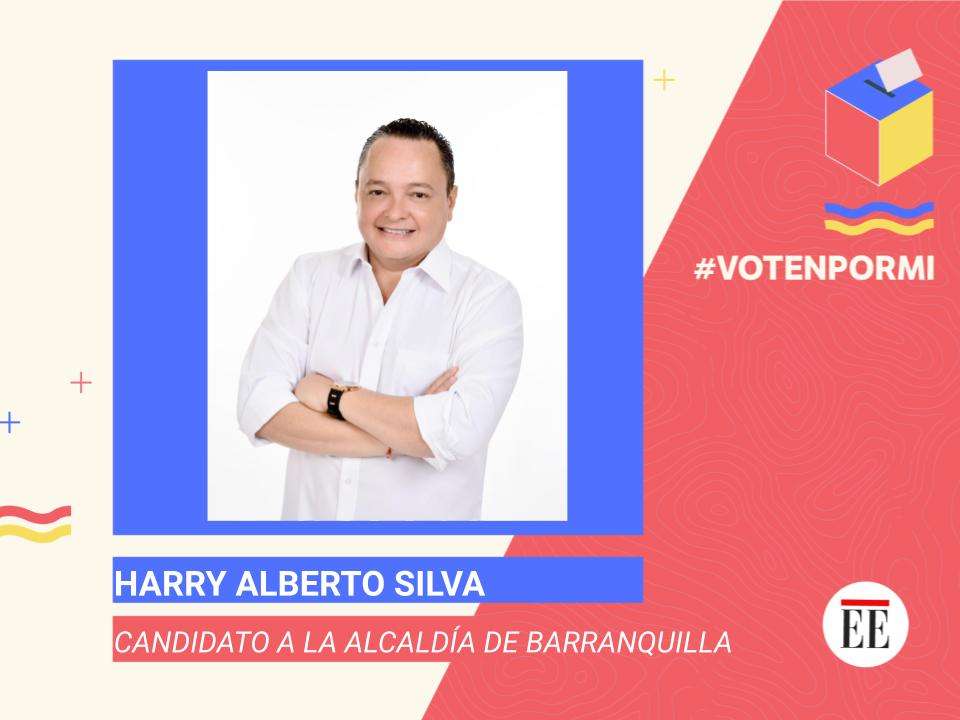 Harry Silva Llinas, el médico que busca la Alcaldía de Barranquilla.