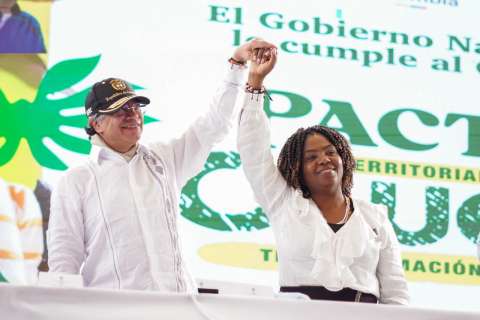 Este es el sueldo del presidente Gustavo Petro y la vicepresidenta Francia Márquez