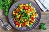 Receta para preparar una ensalada de garbanzos