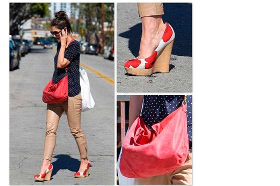 Katie Holmes, mezclas para imitar