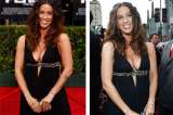 Alanis Morissette sorprende con un escote en premier en Los Ángeles