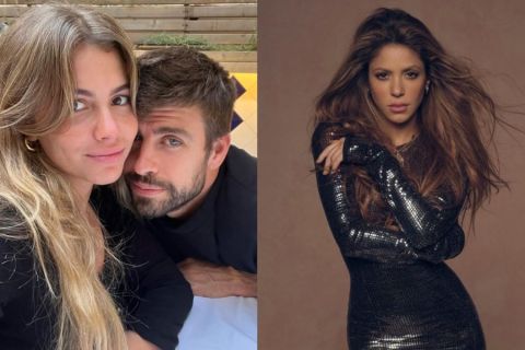 Mientras Piqué sube una foto con Clara Chía, Shakira rompe otro récord