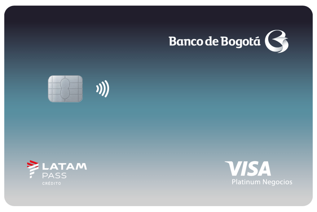 Tarjeta Visa Latam Business.