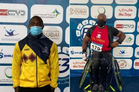 Colombia sumó dos medallas de plata en nueva jornada del Grand Prix de Dubái