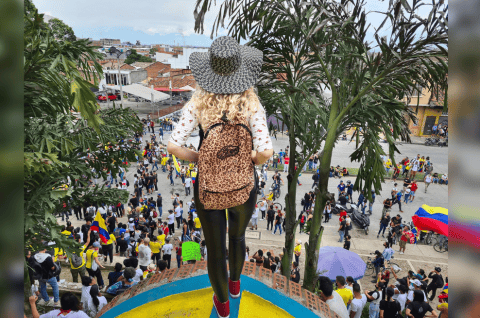 “Para mí es un honor”: Alemana expulsada de Colombia está de regreso en Cali