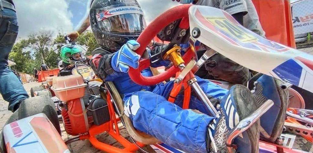 Rafael Esteban Cortes Vargas, la nueva promesa del karting colombiano