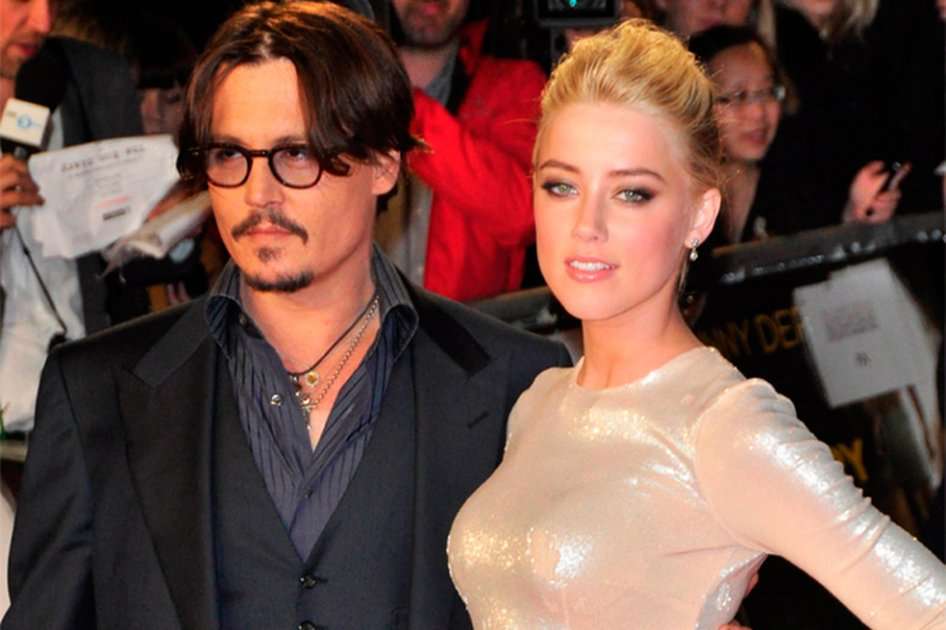 Johnny Depp y Amber Heard. / Bang Showbiz