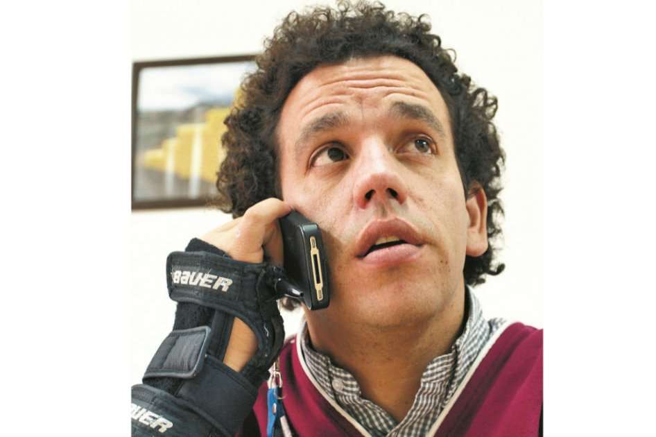 Juan Pablo Salazar es el creador de la campaña “Remángate, presta tu pierna”.
