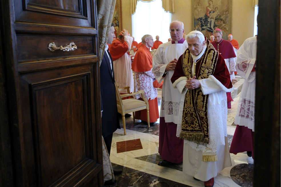 Desde el 28 de febrero, Benedicto XVI volverá a ser el cardenal Joseph Ratzinger. / EFE