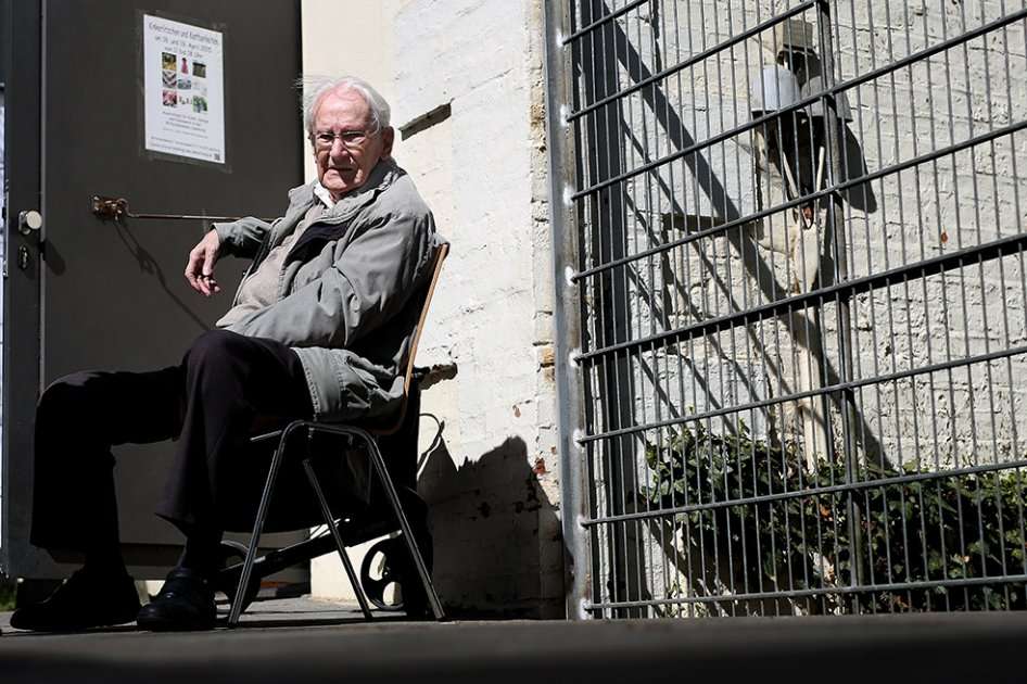 Oskar Gröning. / AFP